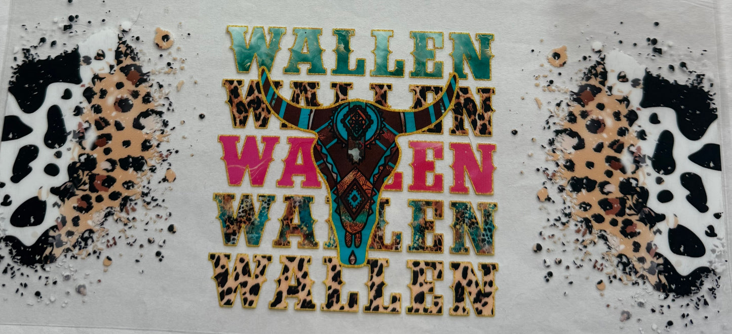 uvdtf transfer wrap Western Morgan Wallen
