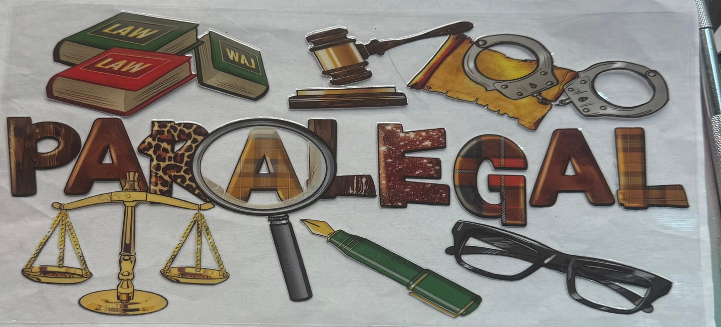 uvdtf transfer wrap paralegal