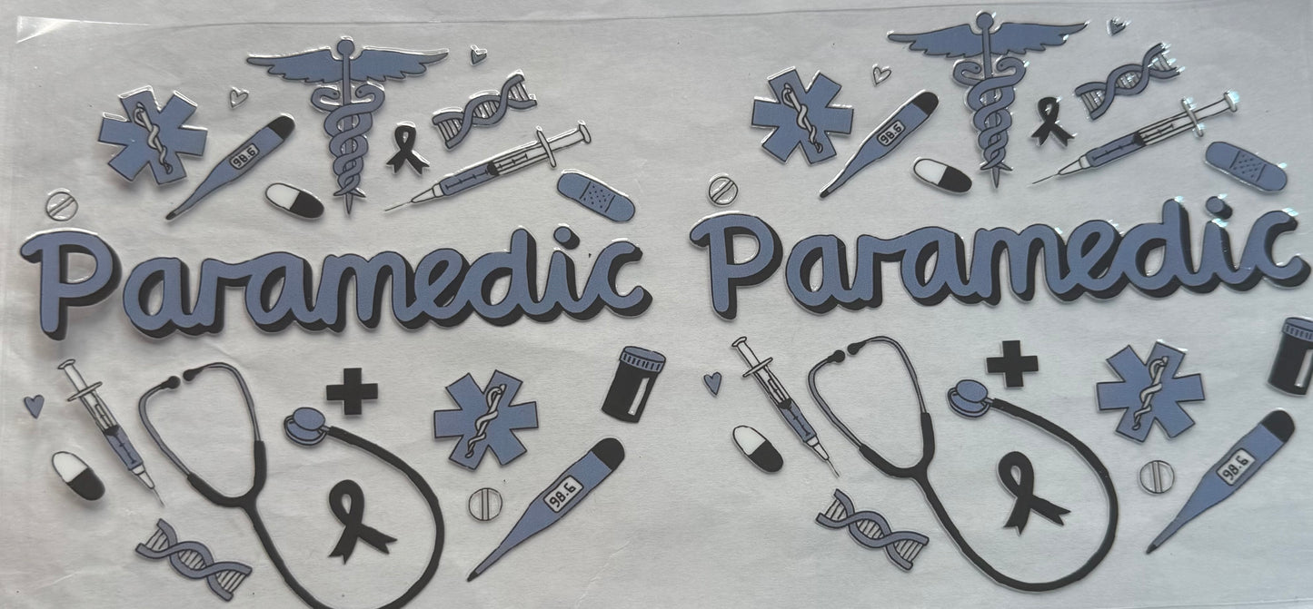 uvdtf transfer wrap paramedic
