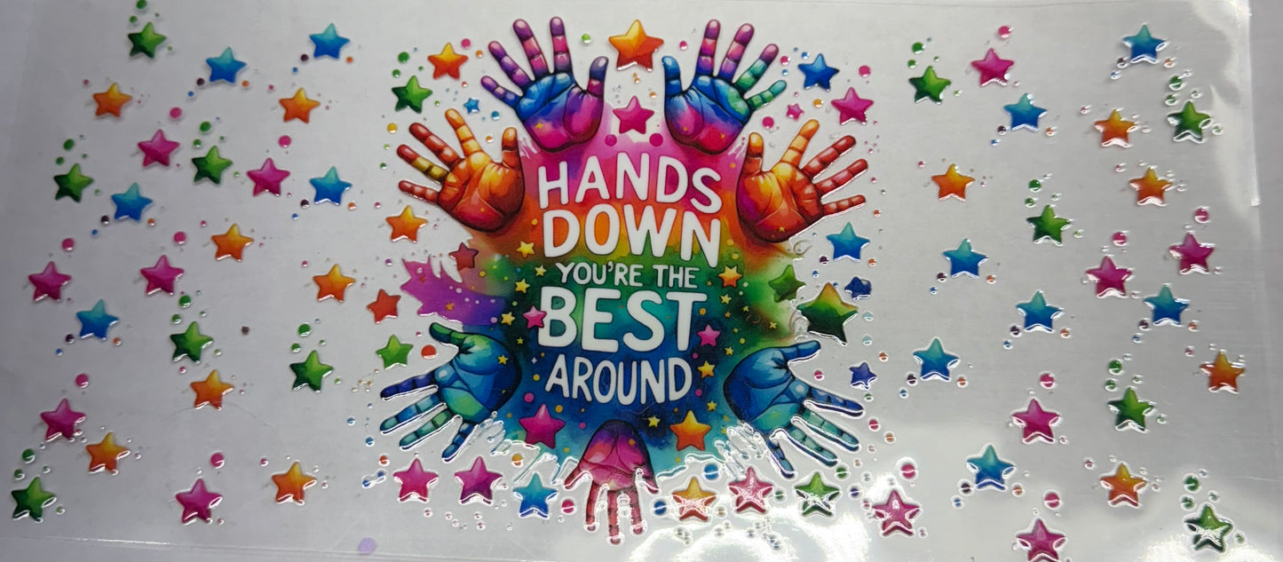 uvdtf transfer wrap rainbow hands down the best