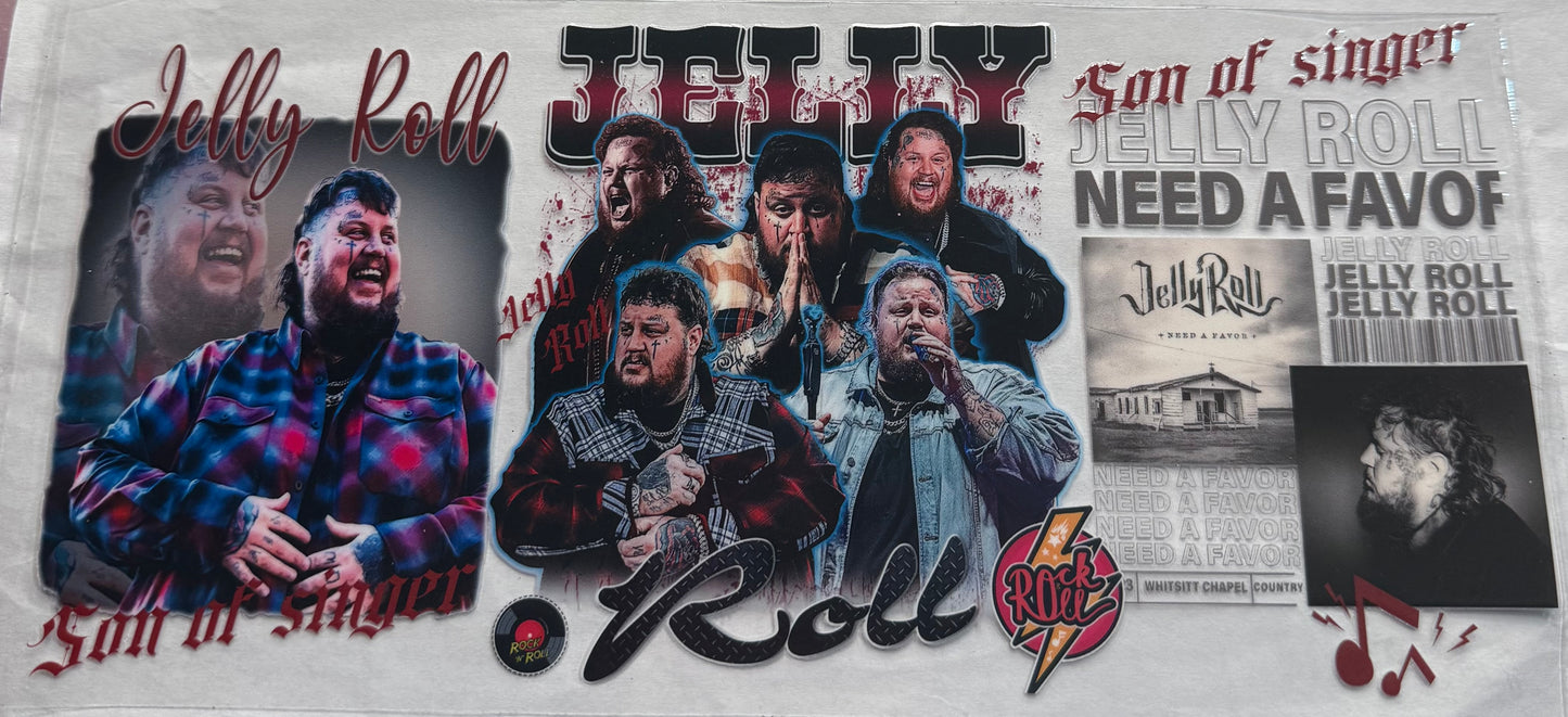 uvdtf transfer wrap jelly roll