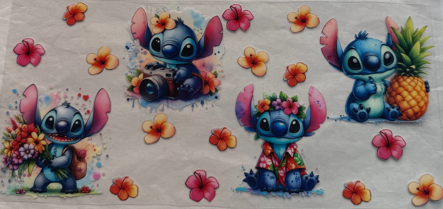 uvdtf transfer wrap stitch summer floral