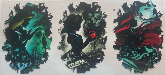 Cup wrap dtf princess