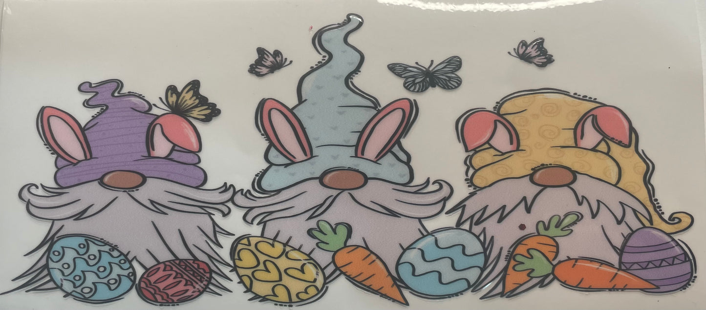 Cup wrap dtf gnome Easter