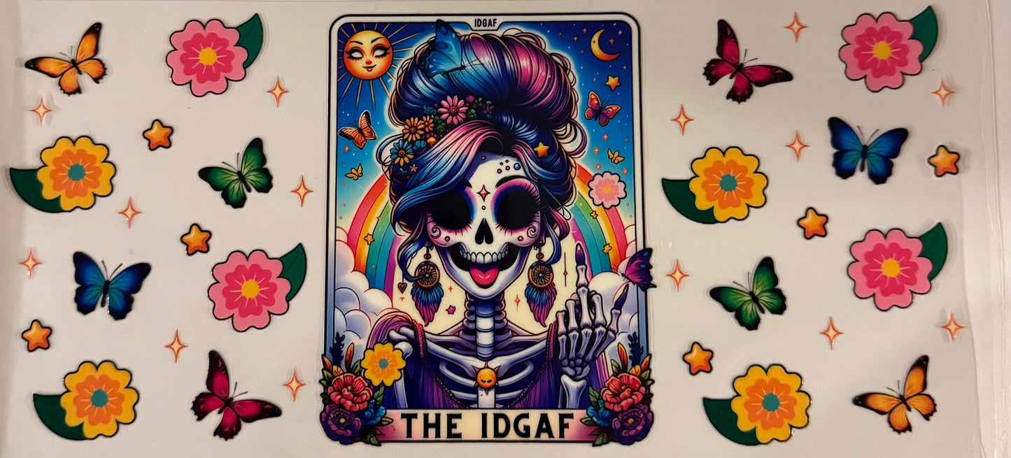 uvdtf transfer wrap skull idagf floral butterfly’s