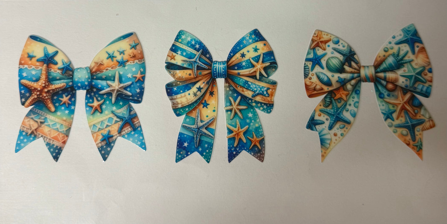uvdtf transfer wrap summer beach bows