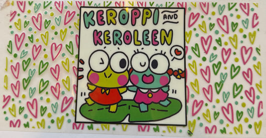 Cup wrap dtf keroppi hello kitty