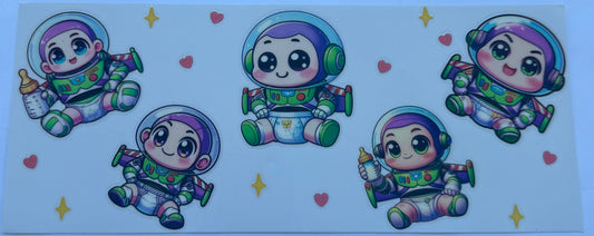 Cup wrap dtf baby Toy Story!buzz light year