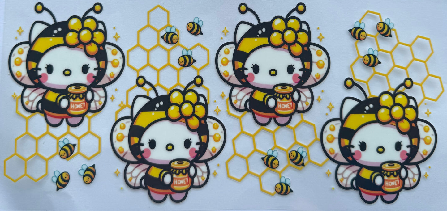 Cup wraps uvdtf hello kitty bees and honey