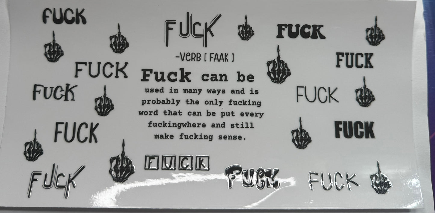 Cup wraps uvdtf fuck noun