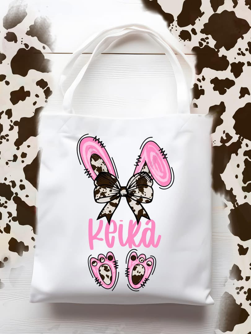 Custom Easter kids t-shirt and tote bag