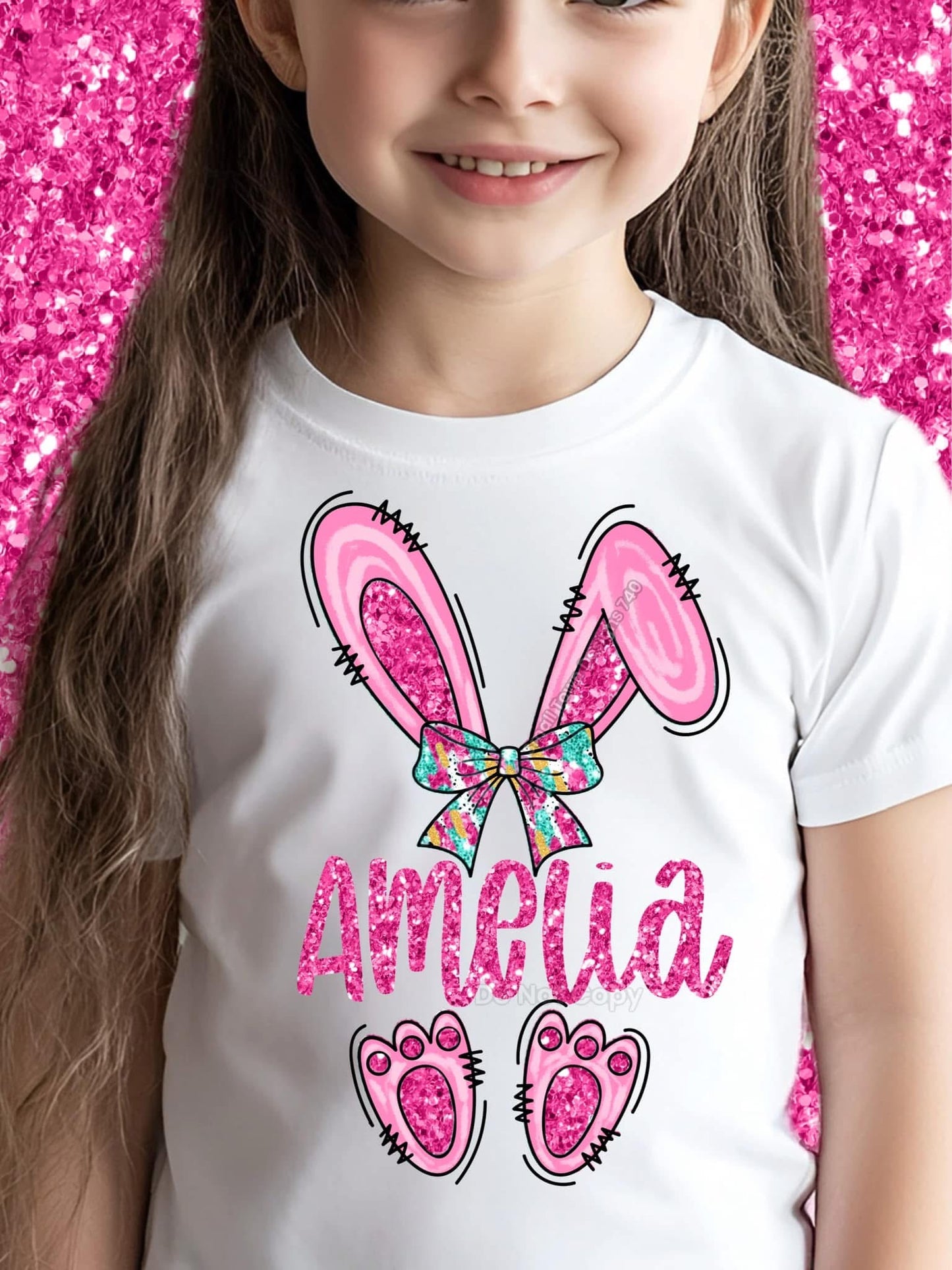 Custom Easter kids t-shirt and tote bag