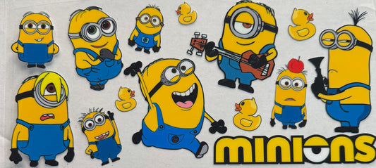 Cup wrap dtf Minions