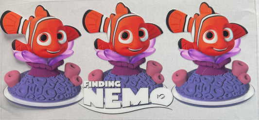 Cup wrap dtf finding Nemo