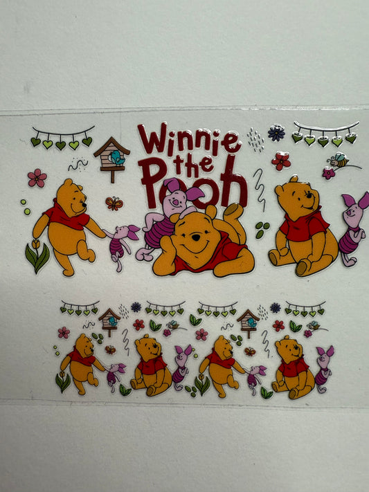 Uvdtf wraps Mini Stanley Winnie the Pooh and piglet