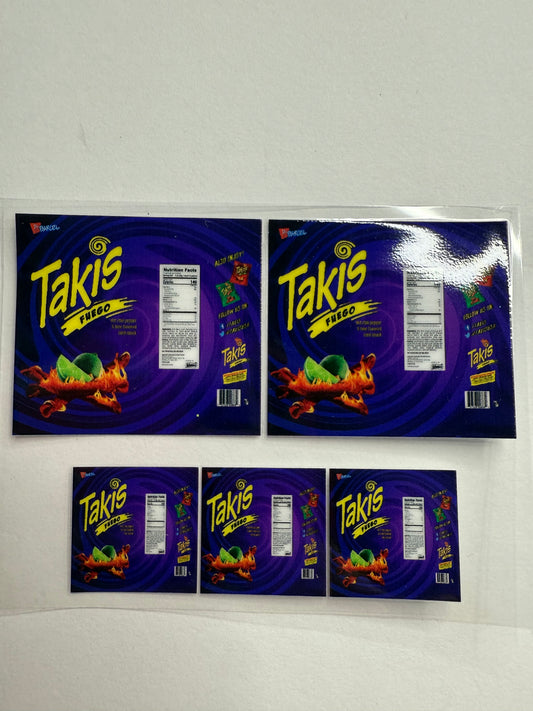 Uvdtf wraps Mini Stanley takis chips