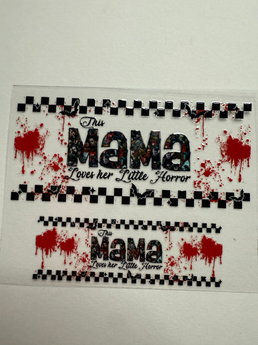 Uvdtf wraps Mini Stanley this mama loves her little horror