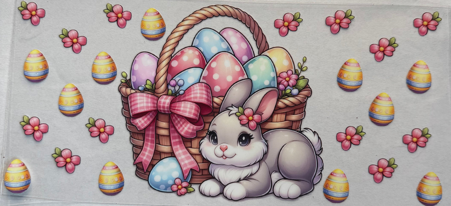 Cup wraps dtf Easter bunnies