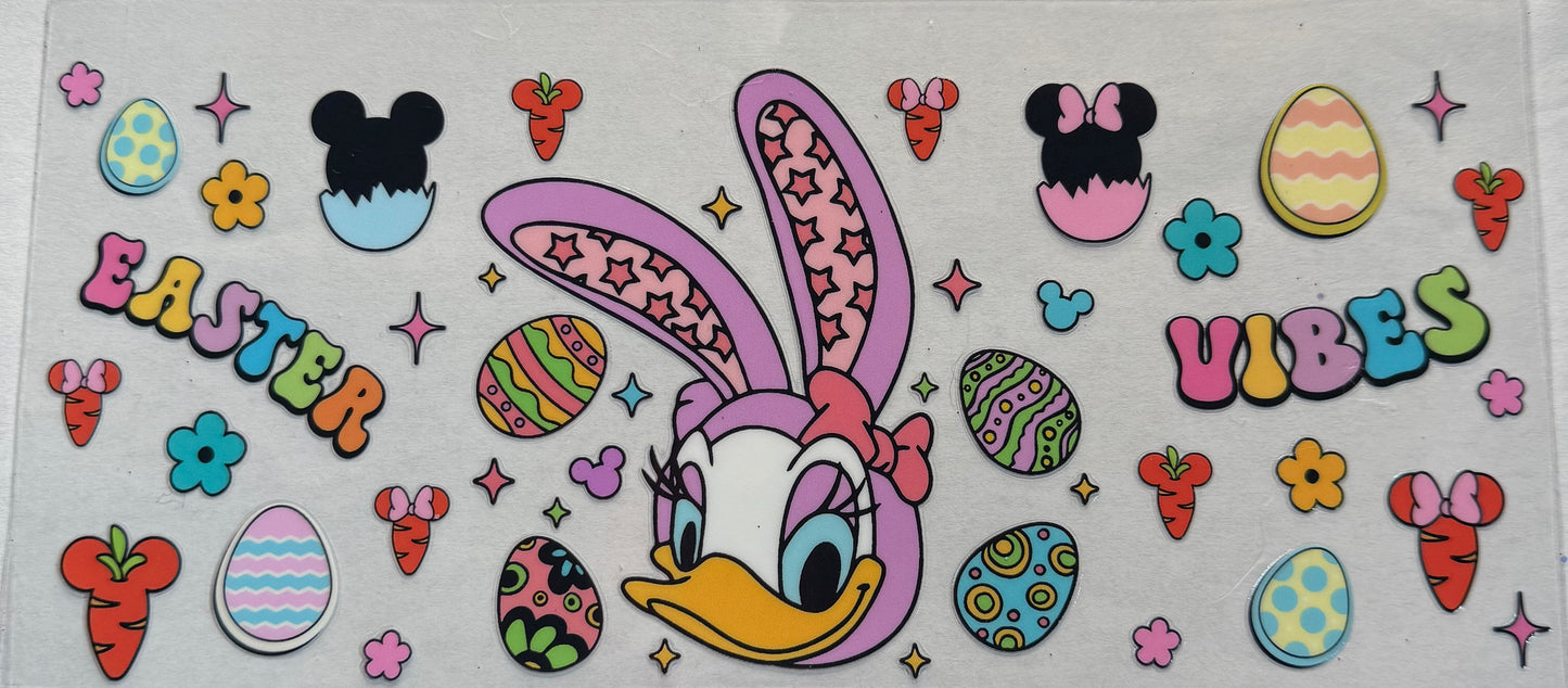 Cup wraps dtf Easter Mickey Mouse