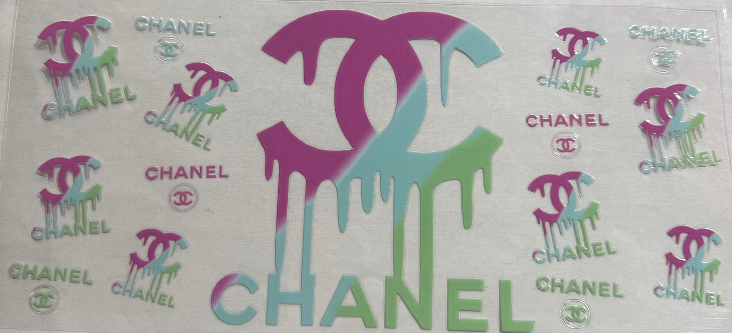 uvdtf transfer wrap Ombré Chanel