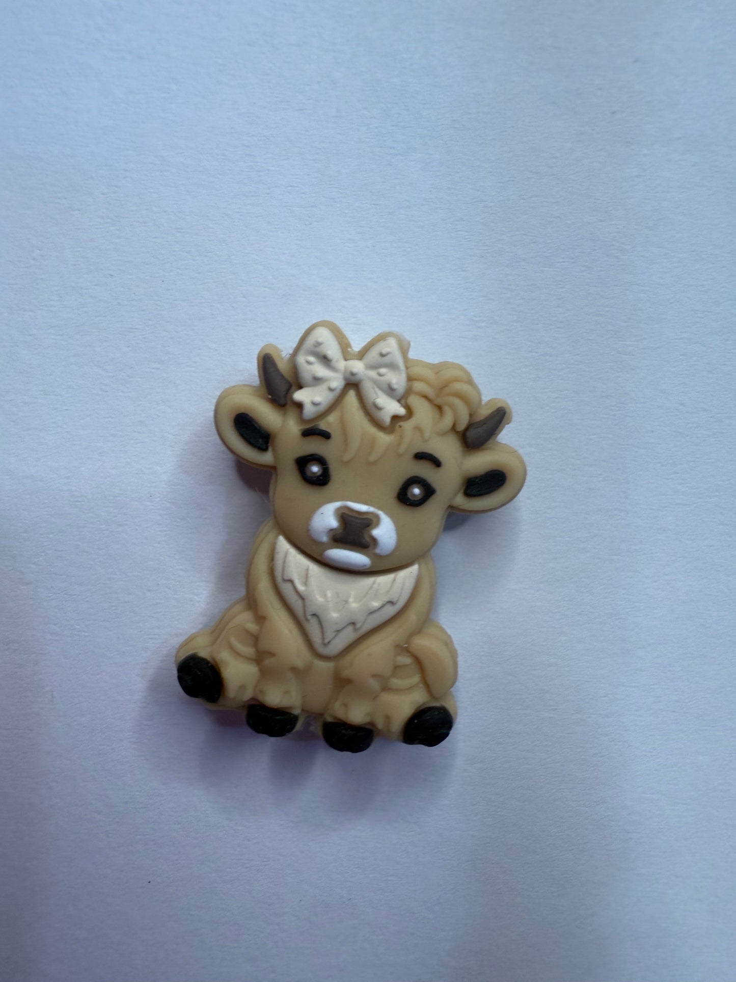 Focal 2d highland cow brown