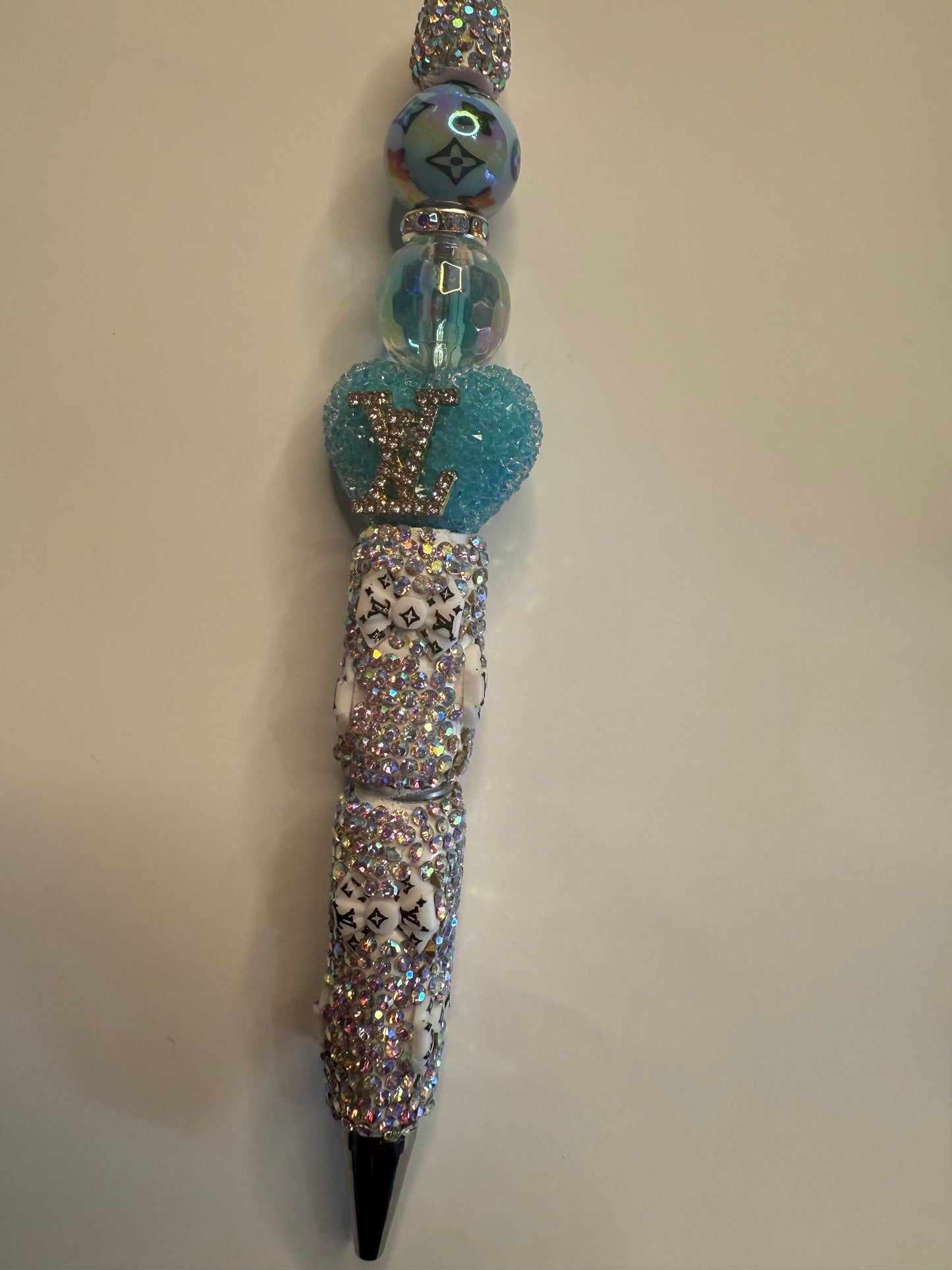 Beadable pen pre made ready to ship Lv