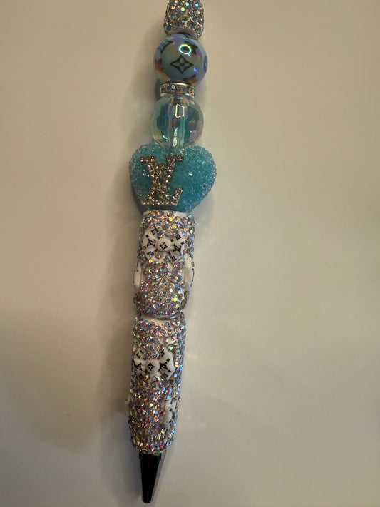 Beadable pen pre made ready to ship Lv