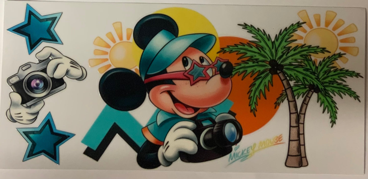 uvdtf transfer wrap summer Mickey