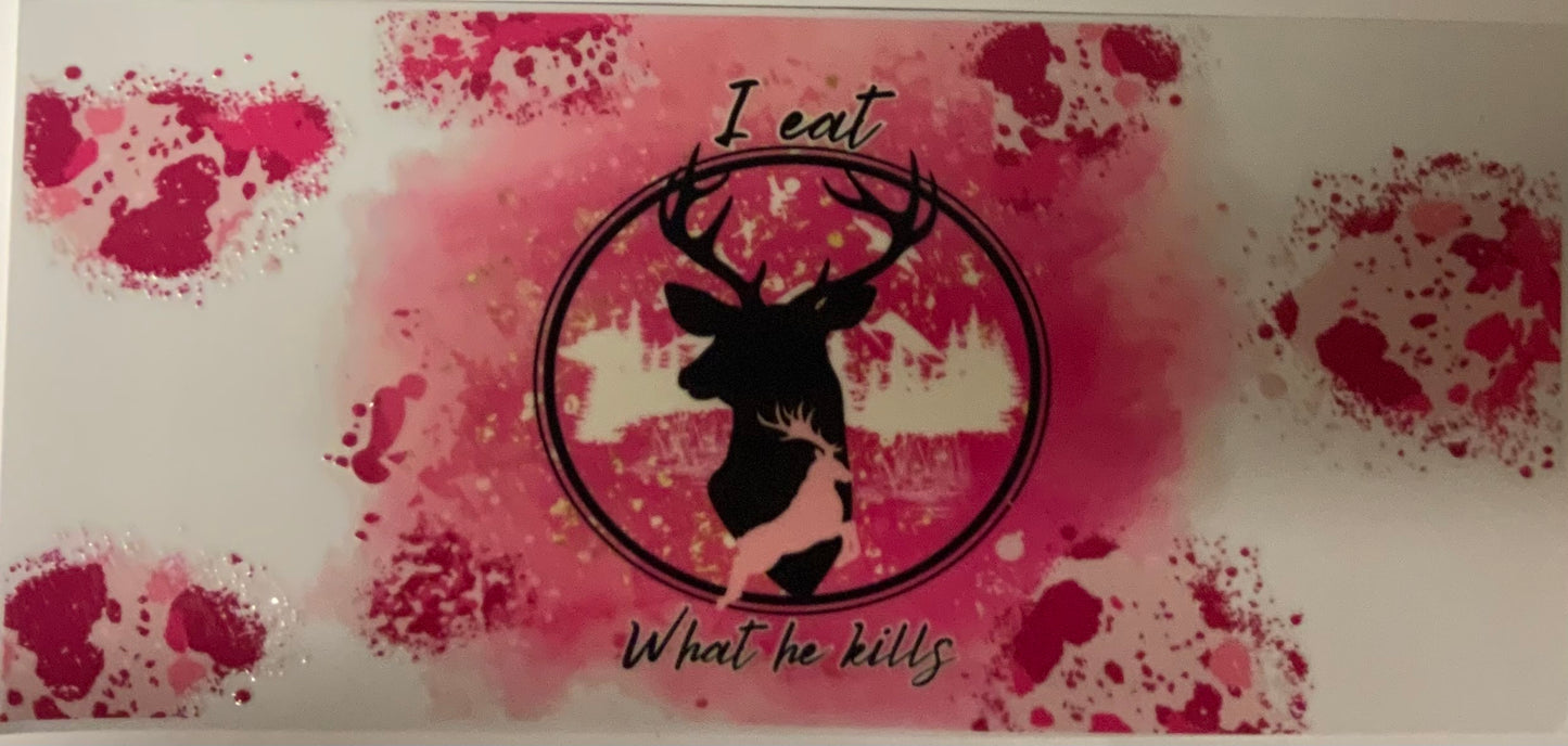 uvdtf transfer wrap hunting deer pink her