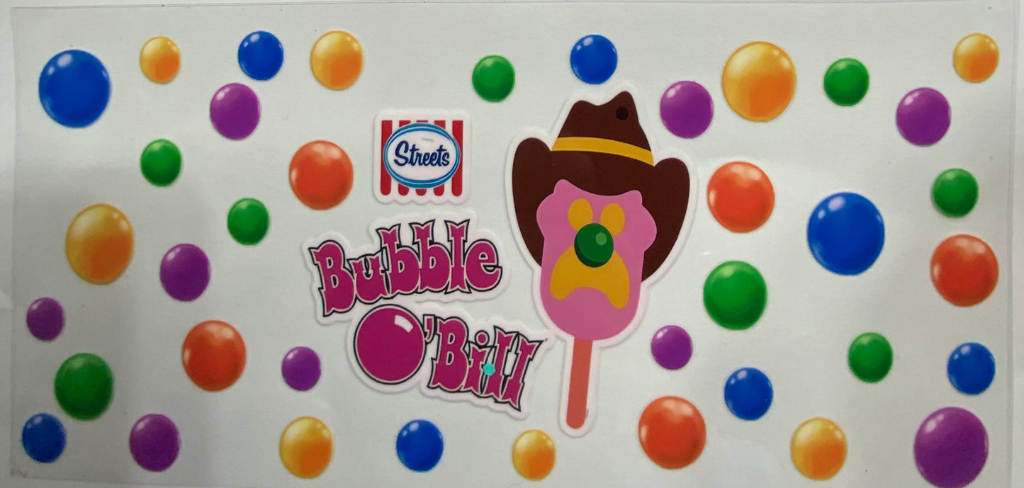 Cup wraps uvdtf Bubble bill gumballs