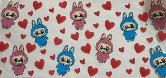 uvdtf  transfer wrap labubu dolls
