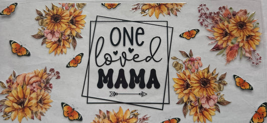 uvdtf  transfer wrap One loved mama