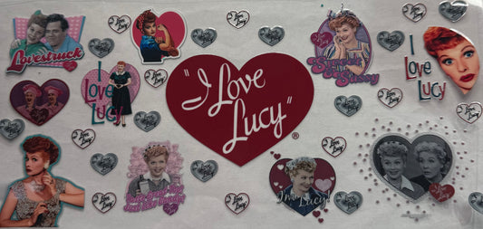 uvdtf  transfer wrap I love Lucy