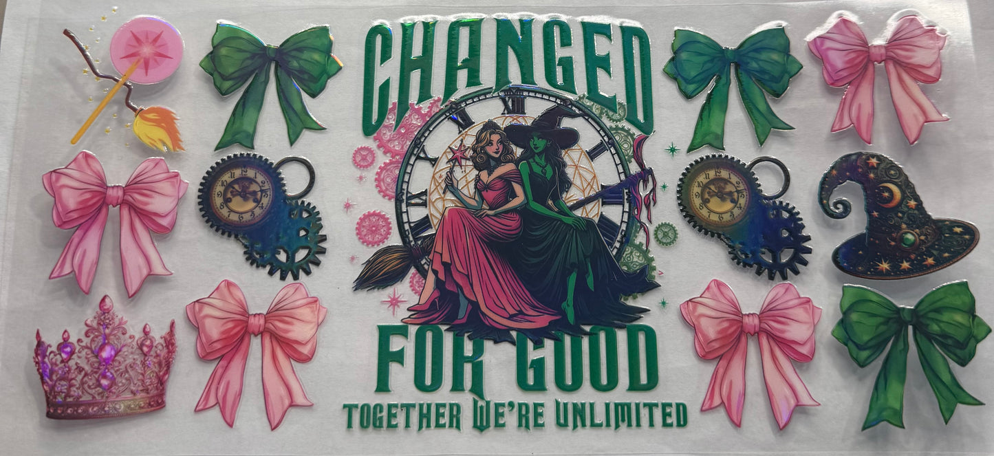 uvdtf  transfer wrap holo wicked