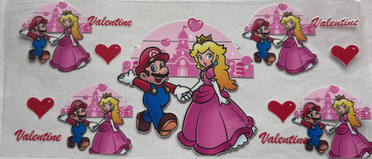 uvdtf  transfer wrap Mario