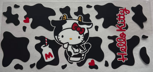 uvdtf  transfer wrap cow hello kitty