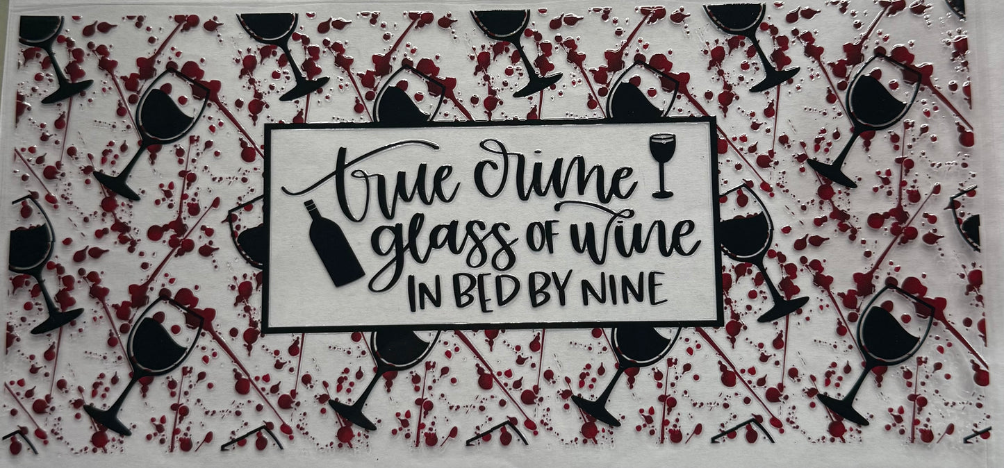 uvdtf  transfer wrap true crime