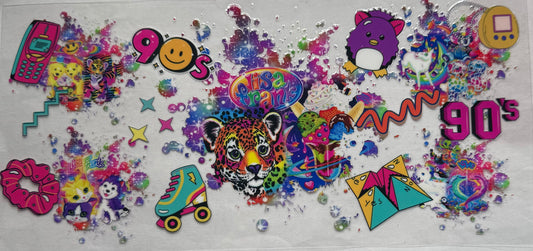 uvdtf  transfer wrap Lisa frank