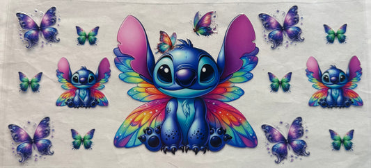 uvdtf  transfer wrap butterfly stitch rainbow