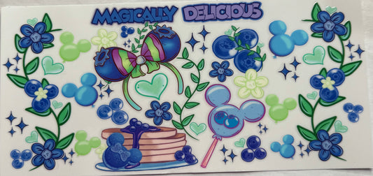 uvdtf  transfer wrap Disney magically delicious