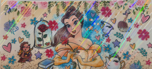 uvdtf  transfer wrap holo Disney belle