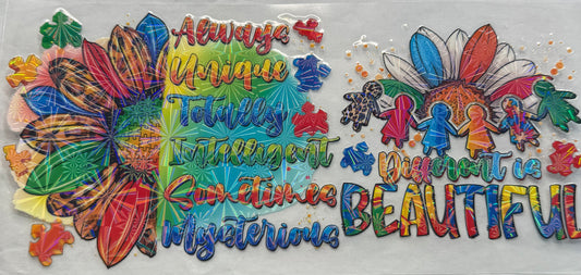 uvdtf  transfer wrap holo autism