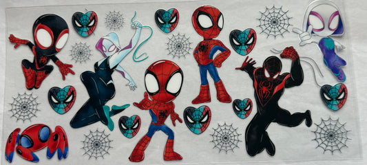 uvdtf  transfer wrap Spidey(Spider-Man)