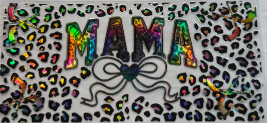 uvdtf  transfer wrap holo cheetah mama