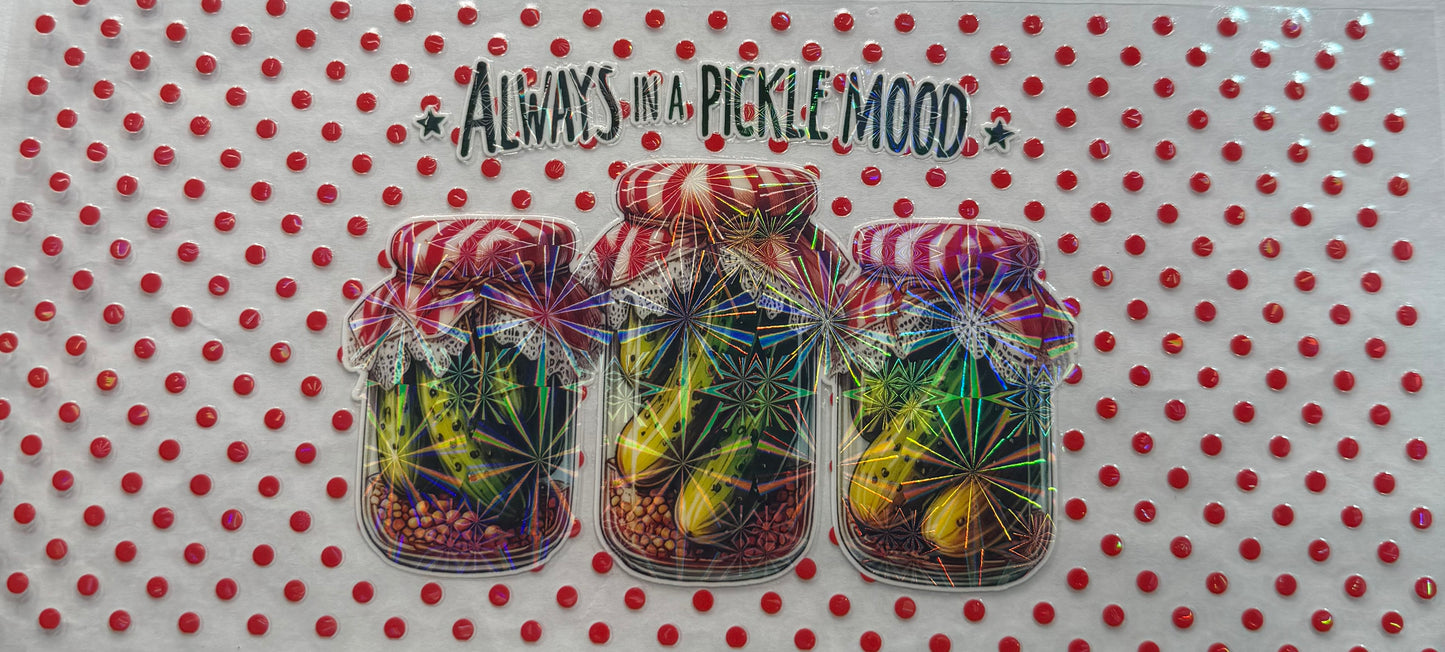 uvdtf  transfer wrap holo always pickle mood