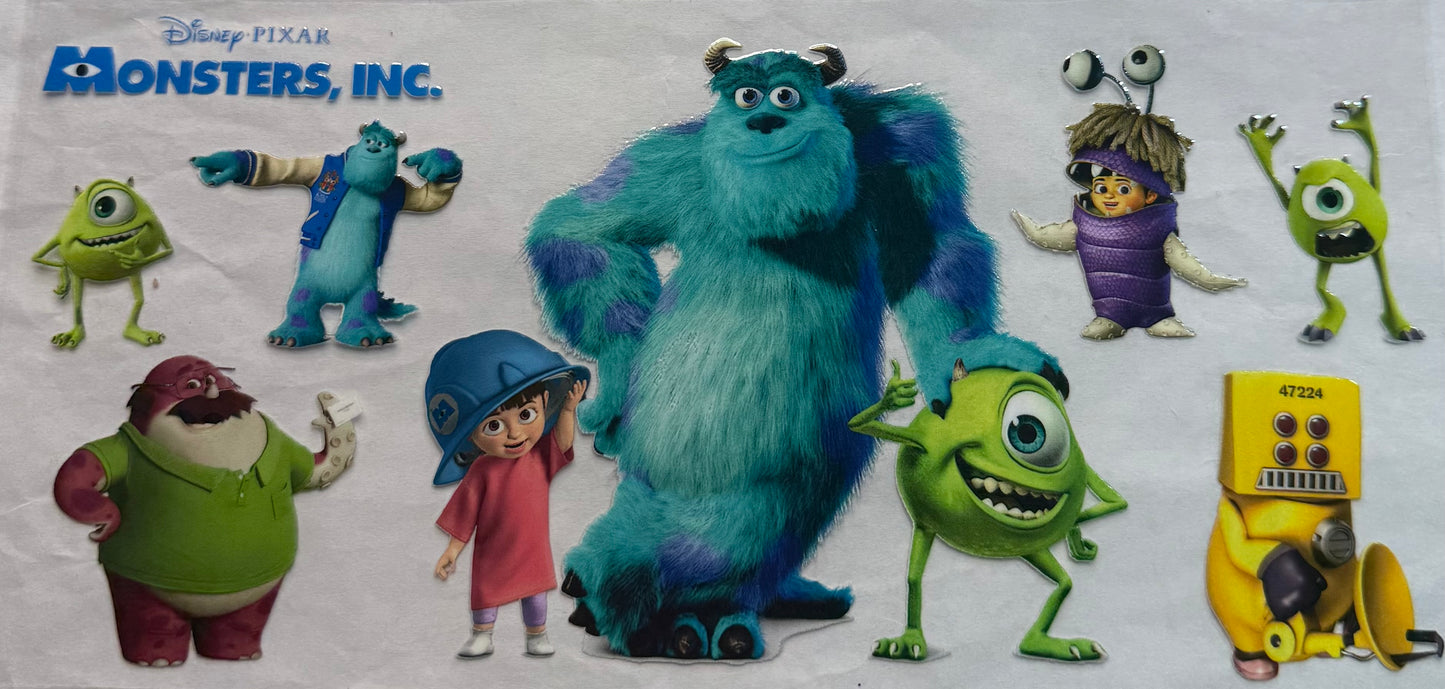 uvdtf  transfer wrap  monster inc
