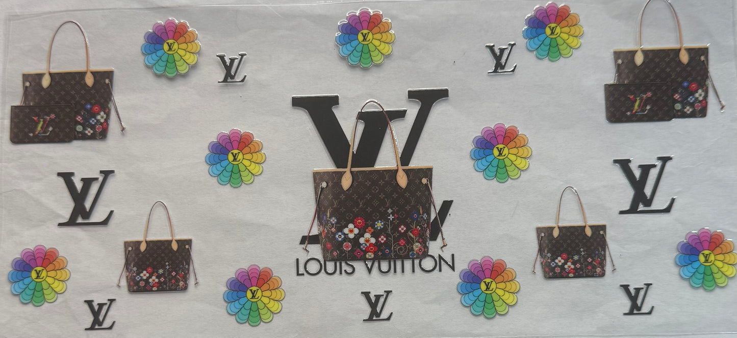 uvdtf  transfer wrap lv with purse