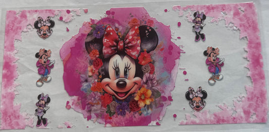 uvdtf  transfer wrap Minnie Mouse
