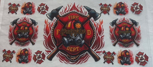 uvdtf  transfer wrap fire dept.