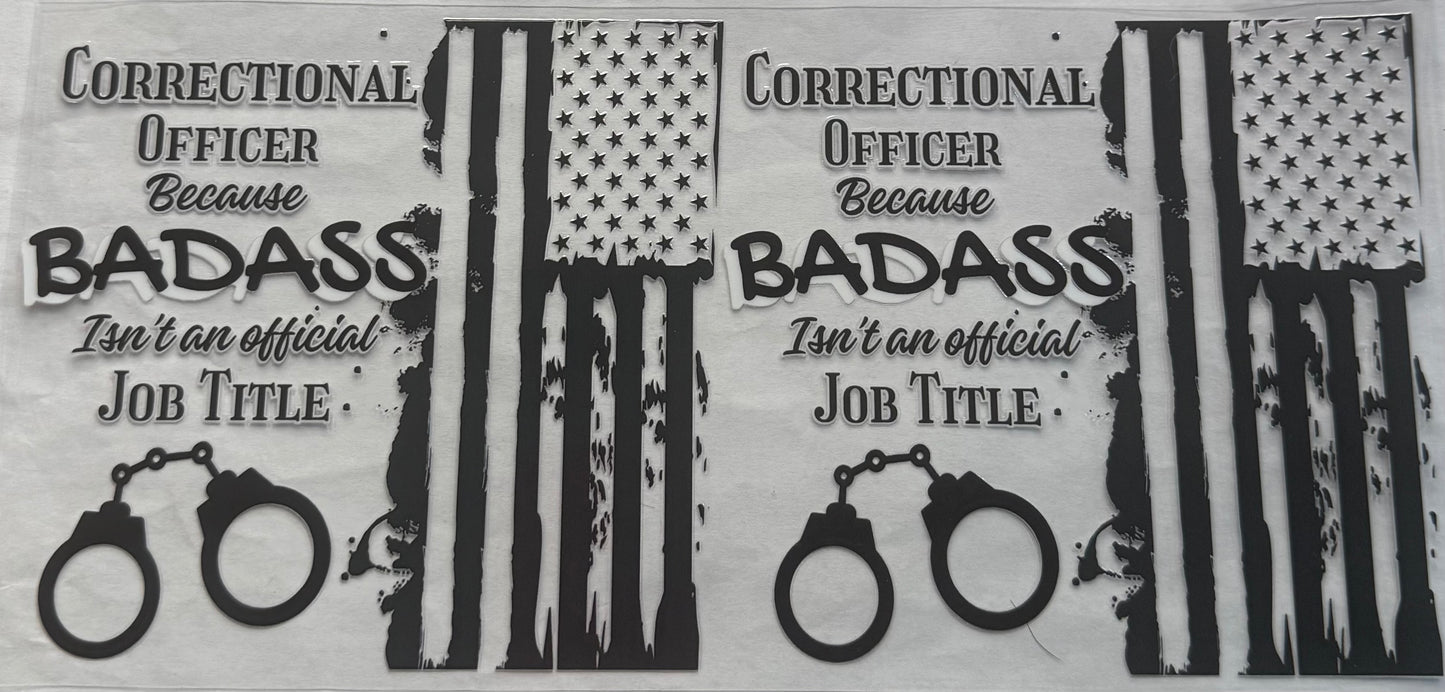 uvdtf  transfer wrap correctional officer